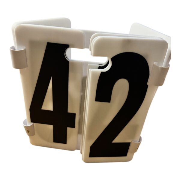Lap Card for 800m/1500m Long Distance Events - Even Numbered - Image 3